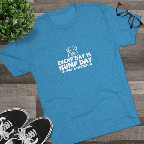 Unisex Tri-Blend Crew Tee - Hump Day