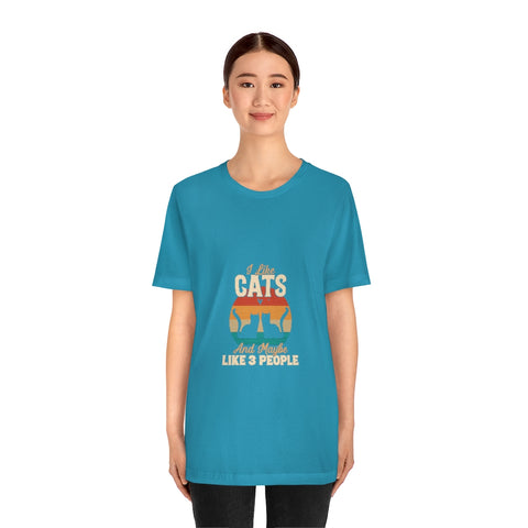 Unisex Jersey Short Sleeve Tee - Cats