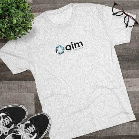 Unisex Tri-Blend Crew Tee - AIM