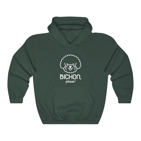 Unisex Heavy Blend™ Hooded Sweatshirt - Bichon Please