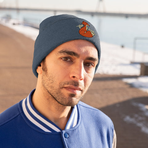 Knit Beanie - For FOX Sake