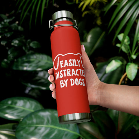 22oz Vacuum Insulated Bottle - Easily Distracted