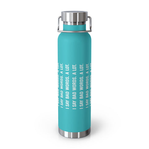 22oz Vacuum Insulated Bottle - Bad Words