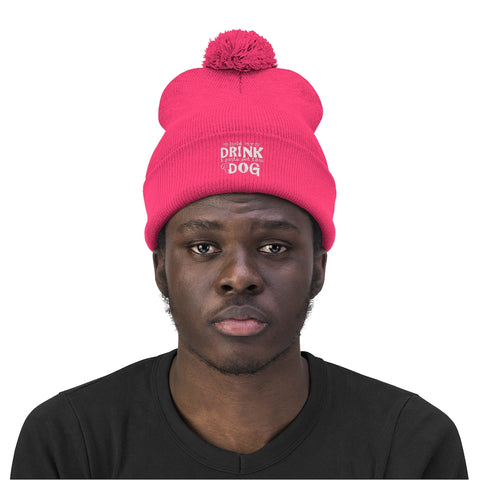 Pom Pom Beanie - Hold My Drink