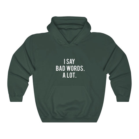 Unisex Heavy Blend™ Hooded Sweatshirt - Bad Words