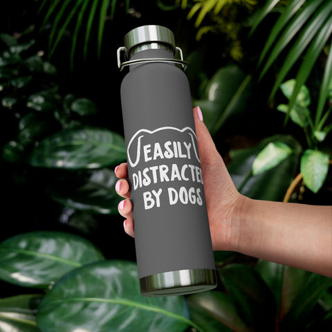 22oz Vacuum Insulated Bottle - Easily Distracted