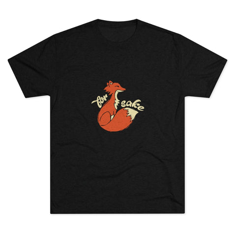 Unisex Tri-Blend Crew Tee - For FOX Sake