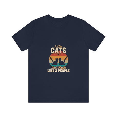 Unisex Jersey Short Sleeve Tee - Cats