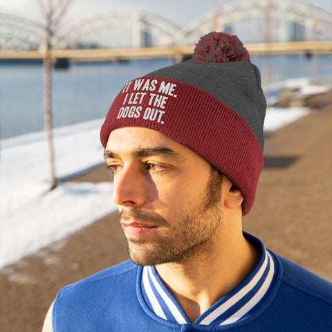 Pom Pom Beanie - Let the Dogs Out