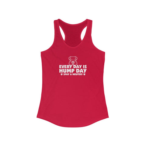 Women's Ideal Racerback Tank - Hump Day