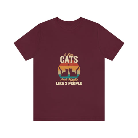 Unisex Jersey Short Sleeve Tee - Cats