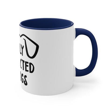 Accent Coffee Mug, 11oz - Easily Distracted