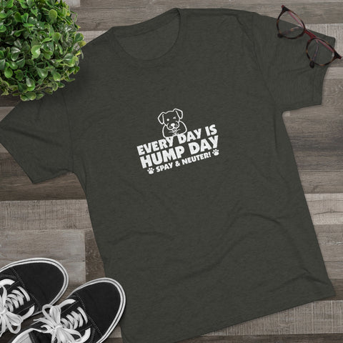 Unisex Tri-Blend Crew Tee - Hump Day