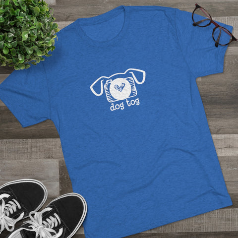 Unisex Tri-Blend Crew Tee - Dog Tog