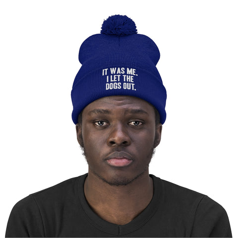 Pom Pom Beanie - Let the Dogs Out