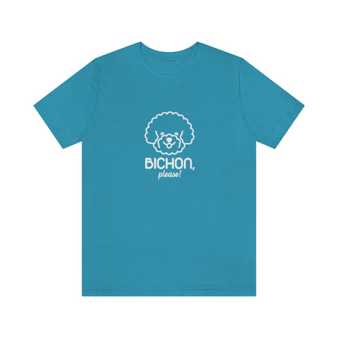 Unisex Jersey Short Sleeve Tee - Bichon Please