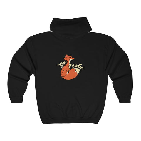 Unisex Heavy Blend™ Full Zip Hooded Sweatshirt - For FOX Sake