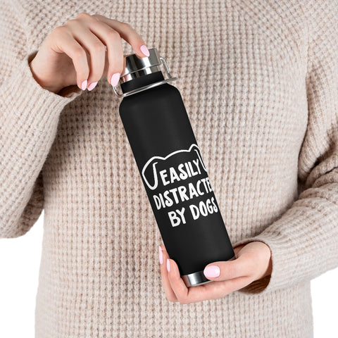 22oz Vacuum Insulated Bottle - Easily Distracted
