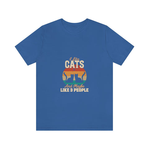 Unisex Jersey Short Sleeve Tee - Cats