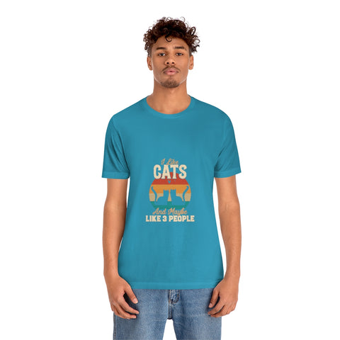 Unisex Jersey Short Sleeve Tee - Cats