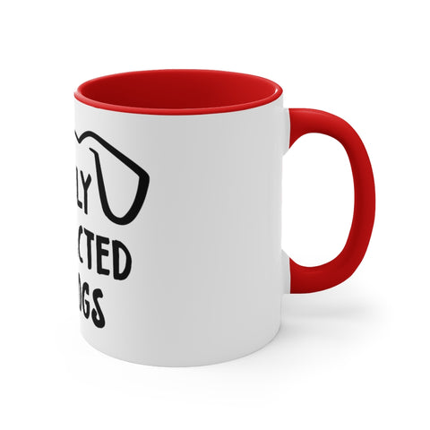 Accent Coffee Mug, 11oz - Easily Distracted