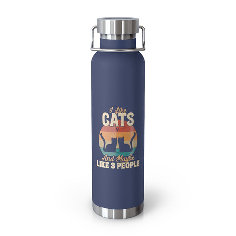 22oz Vacuum Insulated Bottle - Cats