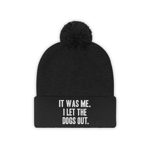 Pom Pom Beanie - Let the Dogs Out