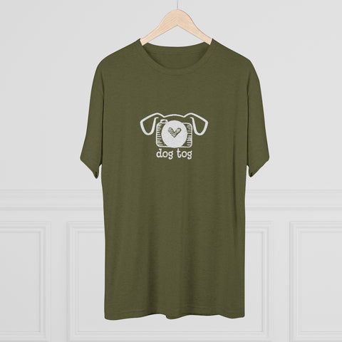 Unisex Tri-Blend Crew Tee - Dog Tog