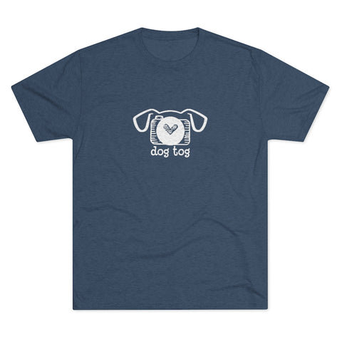 Unisex Tri-Blend Crew Tee - Dog Tog