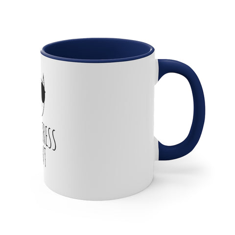 Accent Coffee Mug, 11oz - Stress Meowt