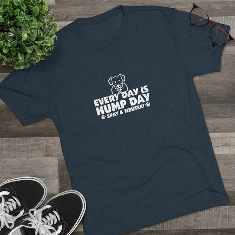 Unisex Tri-Blend Crew Tee - Hump Day