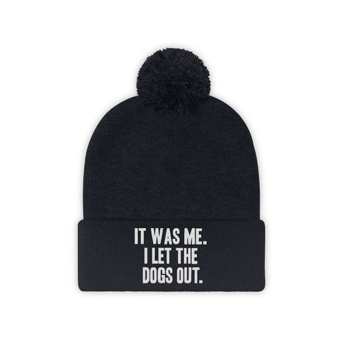 Pom Pom Beanie - Let the Dogs Out