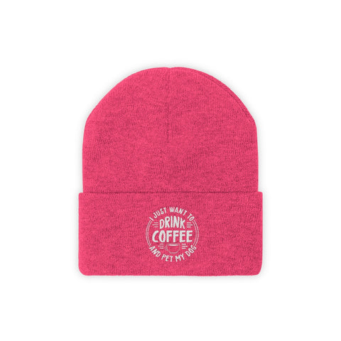 Knit Beanie - Drink Coffee