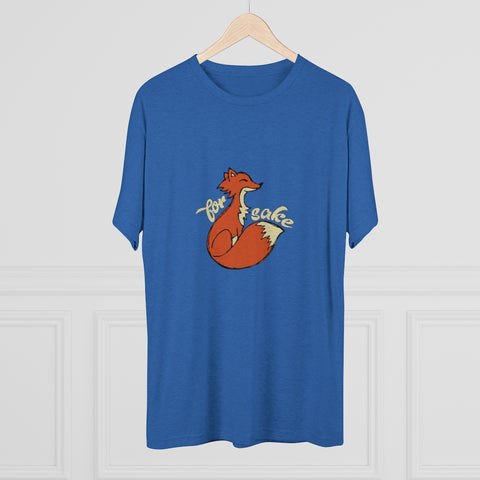 Unisex Tri-Blend Crew Tee - For FOX Sake