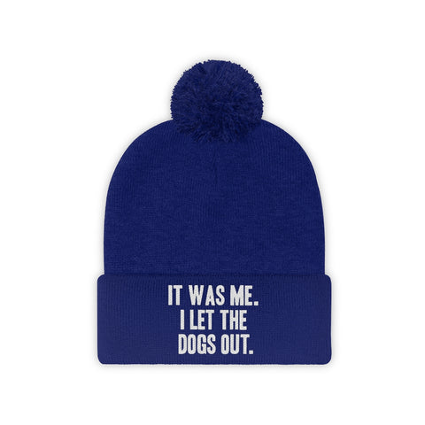 Pom Pom Beanie - Let the Dogs Out