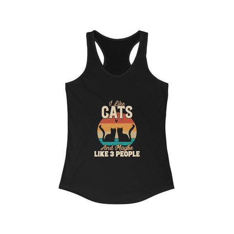 Women's Ideal Racerback Tank - Cats
