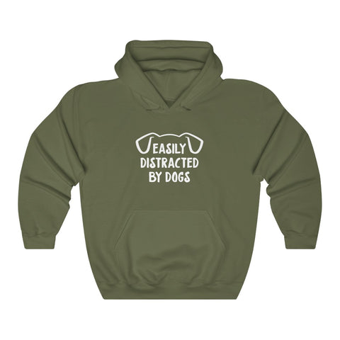Unisex Heavy Blend™ Hooded Sweatshirt - Easily Distracted