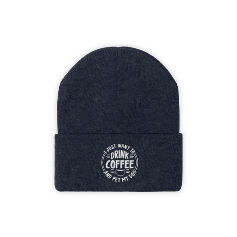 Knit Beanie - Drink Coffee