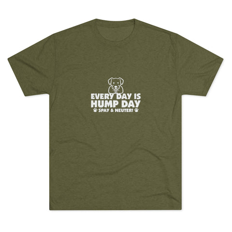 Unisex Tri-Blend Crew Tee - Hump Day