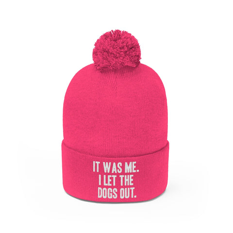 Pom Pom Beanie - Let the Dogs Out