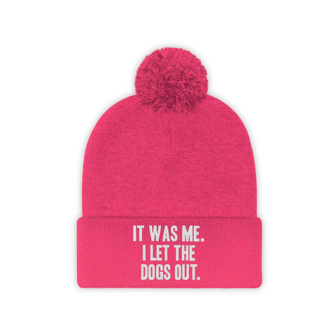 Pom Pom Beanie - Let the Dogs Out