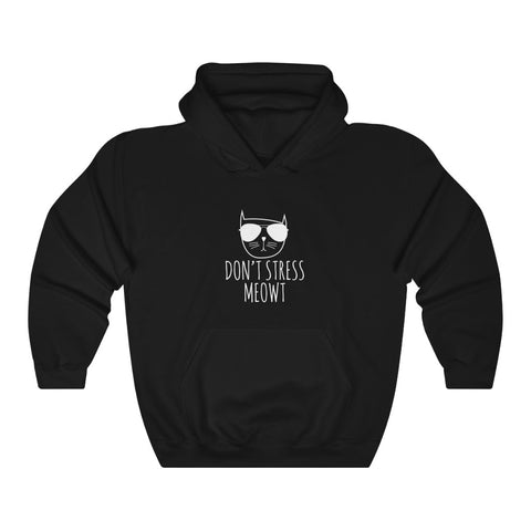 Unisex Heavy Blend™ Hooded Sweatshirt - Stress Meowt