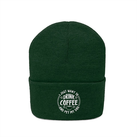 Knit Beanie - Drink Coffee