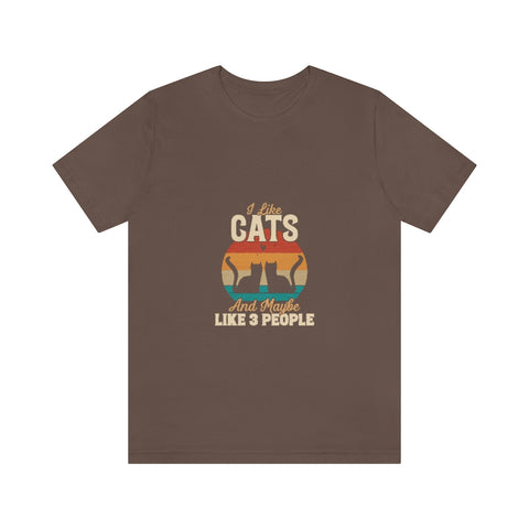 Unisex Jersey Short Sleeve Tee - Cats