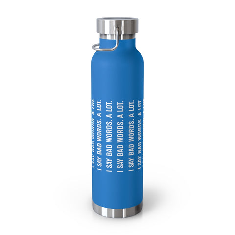 22oz Vacuum Insulated Bottle - Bad Words