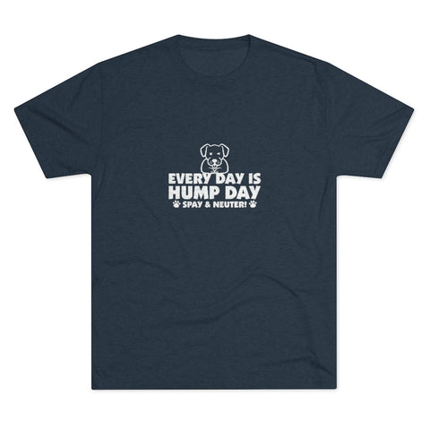 Unisex Tri-Blend Crew Tee - Hump Day