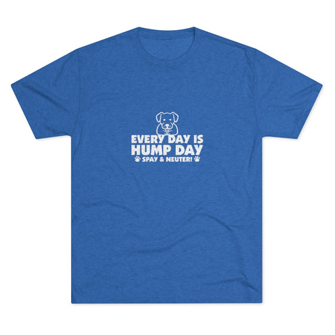 Unisex Tri-Blend Crew Tee - Hump Day