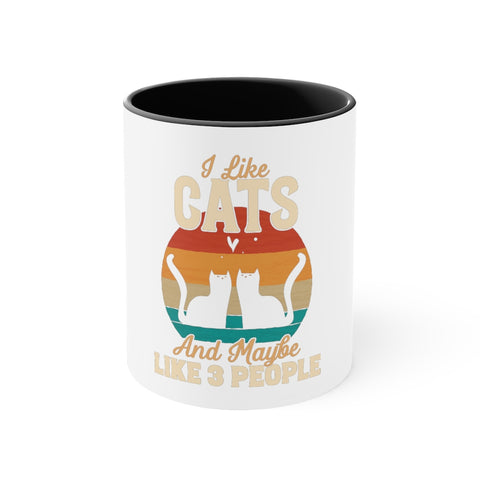 Accent Coffee Mug, 11oz - Cats