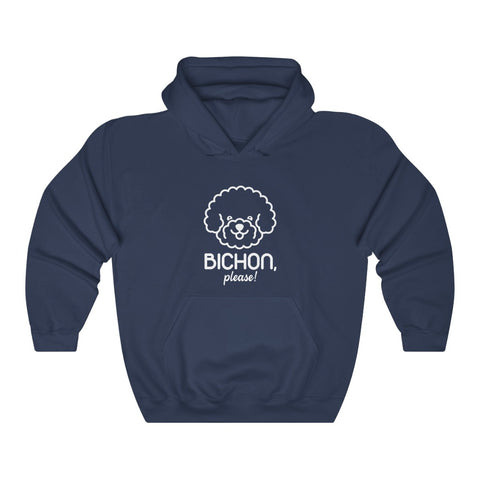 Unisex Heavy Blend™ Hooded Sweatshirt - Bichon Please