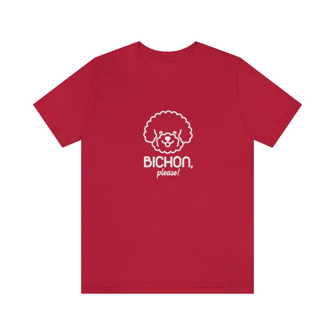 Unisex Jersey Short Sleeve Tee - Bichon Please